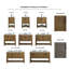Ensemble de meuble-lavabo simple l 24 po Radstock-349839608