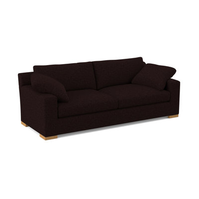 Morgan Boucle and Velvet Sofa
