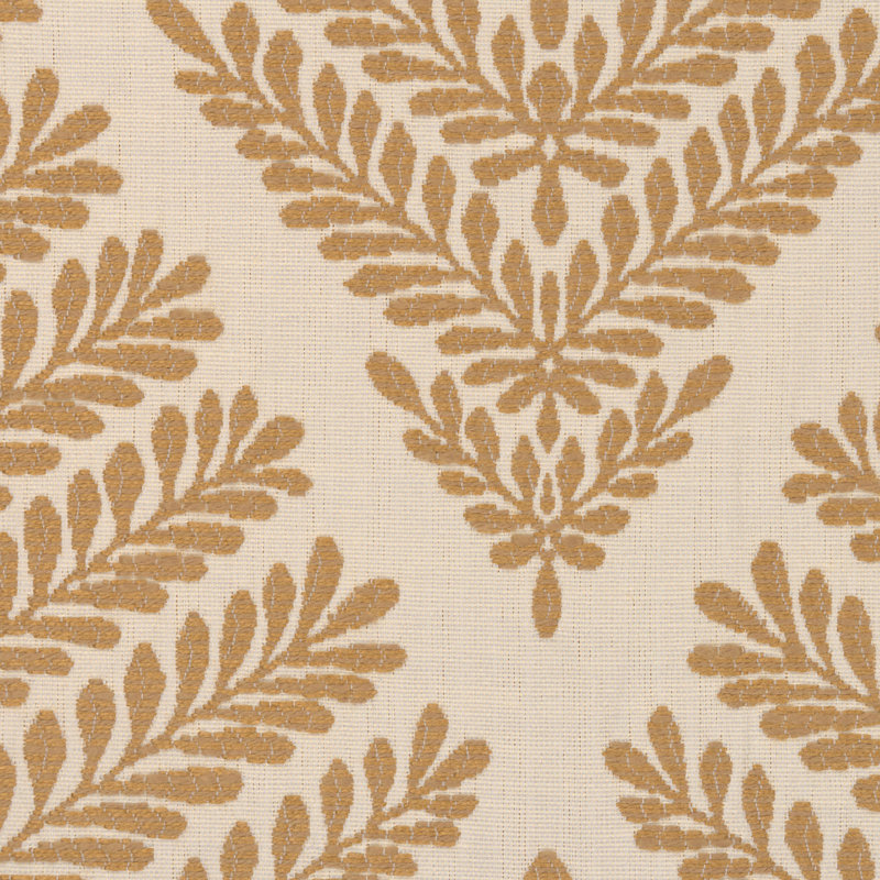 Emmeline Gilded Floral Linen, Gilded