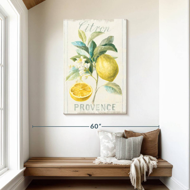 Yarlin Floursack Lemon IV, 45" H x 30" W