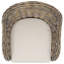 Fauteuil en coton de 24 po de largeur Hahn-33001101-95166006