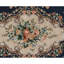 Tapis rectangulaire en laine noué à la main