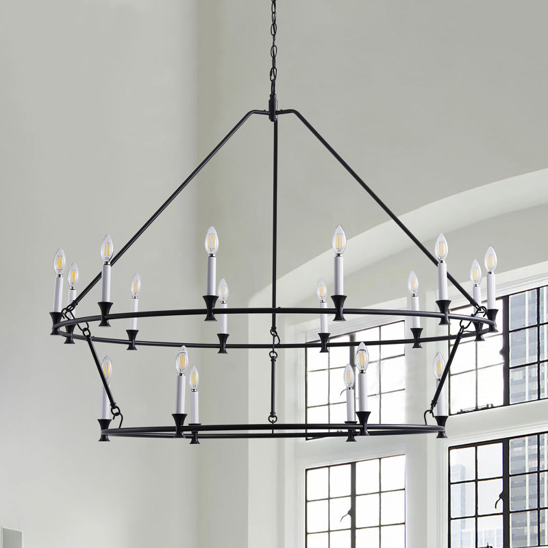 Luminaire suspendu 18 lumières Kisha