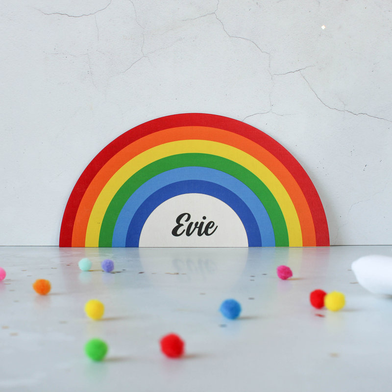 Johnlewis Rainbow Sign, Yes