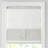 Linen Blend Light Filtering Cordless Roman Shade White 27x64"