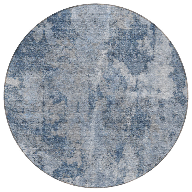 Tapis d'intérieur rond 8 po