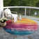Machine Washable Indoor/Outdoor Claudian ACN1477 Merlot Rug