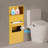 Shower Bathroom Trash Can, In-Wall Trash Bin Cabinet, Toilet Storage Cabinet-2124292082