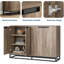 140cm Solid Wood Sideboard