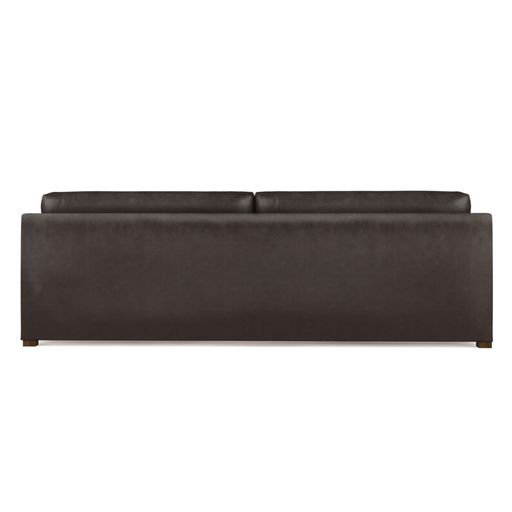 Madison Sofa, 33" H x 96" W x 41" D, Vintage Leather Chocolate, Weathered
