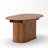 55.11"-70.86" Extendable Dining Table, With Striped Legs For Living Room & Kitchen-487664037