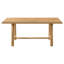 Table de salle à manger rectangulaire en bois 71 po Duncan
