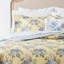 Ensemble de courtepointe réversible en coton jaune Laura Ashley Linley-1996897959