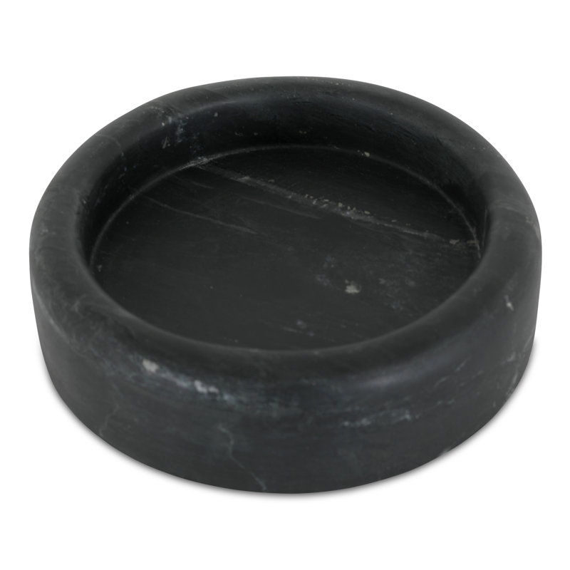 Anais Catchall Beige Marble, Black