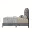 Grand lit en tissu Tradilla Grey