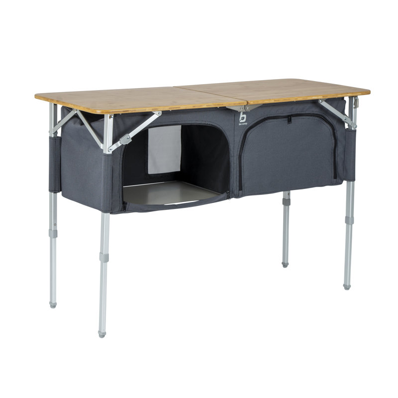 Newington 50 cm W Prep Table with Solid Wood Top