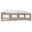 Auvent 10X30 avec parois latérales, tente de fête extérieure robuste avec sac à roulettes, pour patio, mariage, cour arrière-114653929