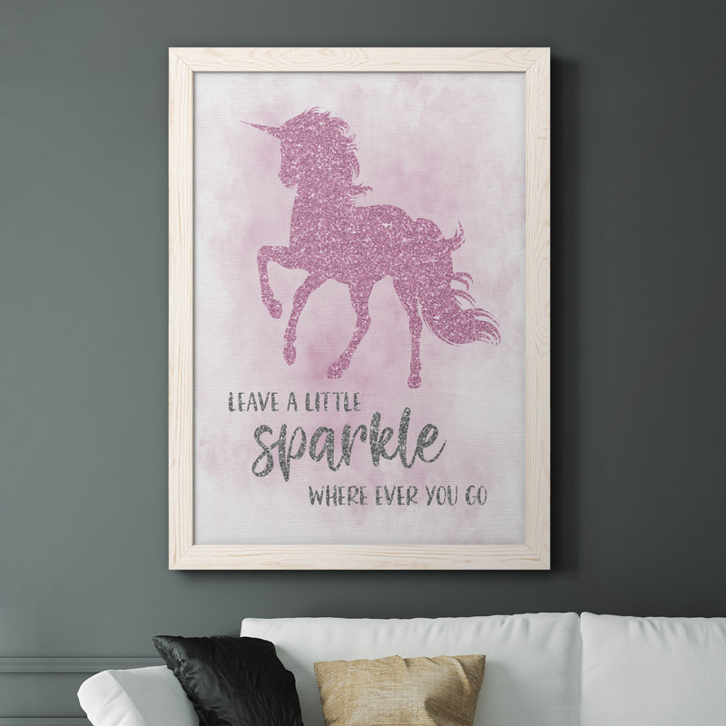 Sparkle - cadre photo, impression sur toile, H 44 po x l 31 po x P 1 po, Cadre blanc