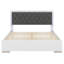 Grand lit tapissier avec lumières DEL Cerrito-1834006304