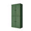 Armoire de cuisine haute 100% en bois massif avec portes Bryani, tablettes réglables, armoire de rangement modulaire, l 32 po x H 71,5 po-345619175