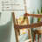 Lemi 6-Tier Rustic Light Oak Solid Wood Blanket Shelf, Antique Bathroom Towel Ladder-38628894