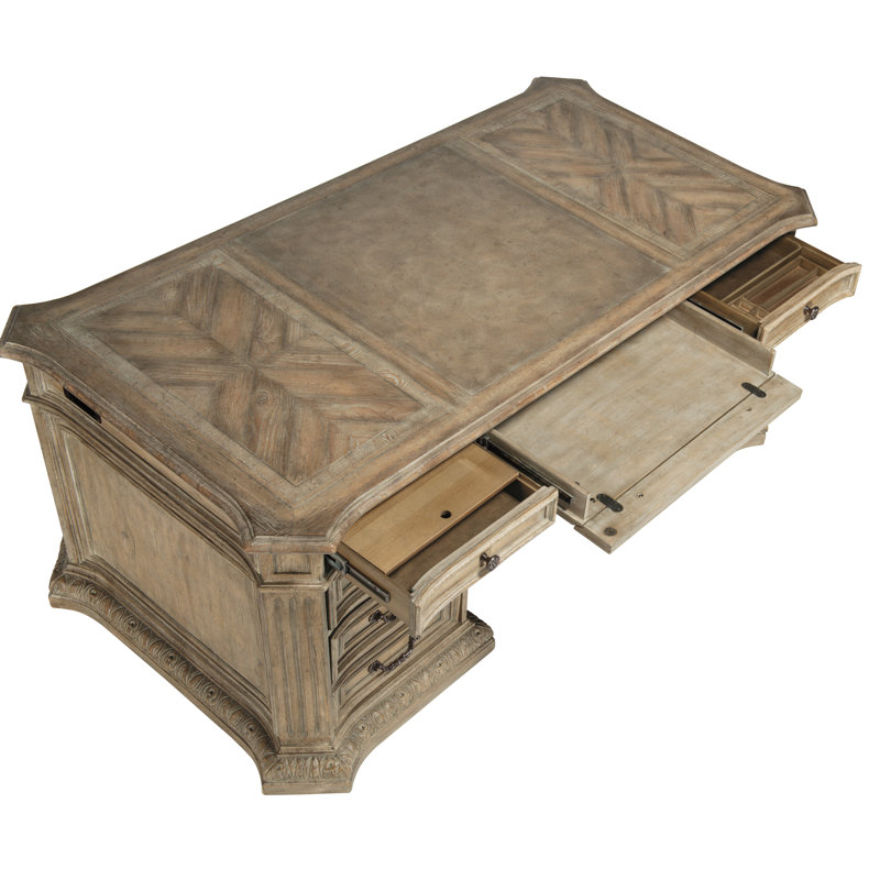 Solid Wood Executive Desk
