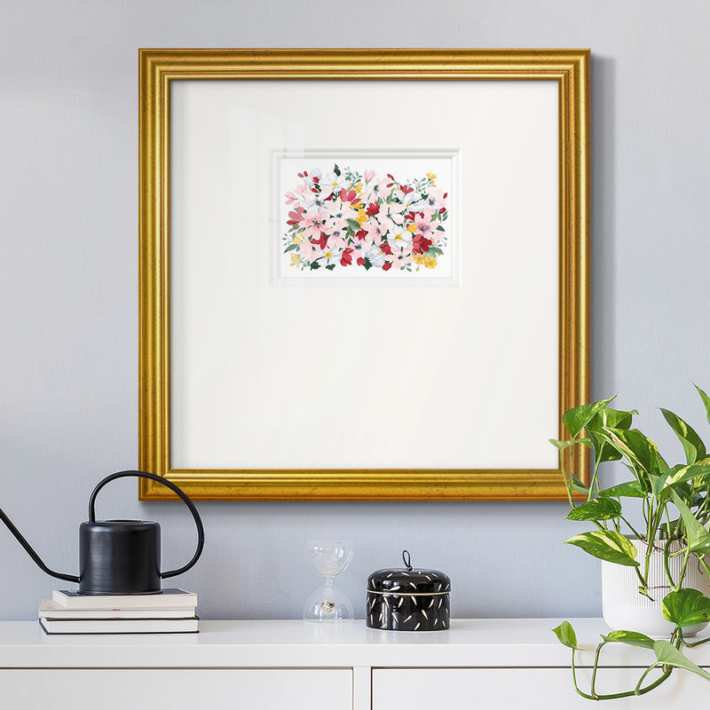 Printemps Bliss III - impression d'un seul cadre photo, H 21 po x l 21 po x P 1,25 po