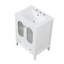 Meuble-lavabo 24 po avec lavabo, meuble-lavabo avec tiroir et portes en verre, tablette réglable