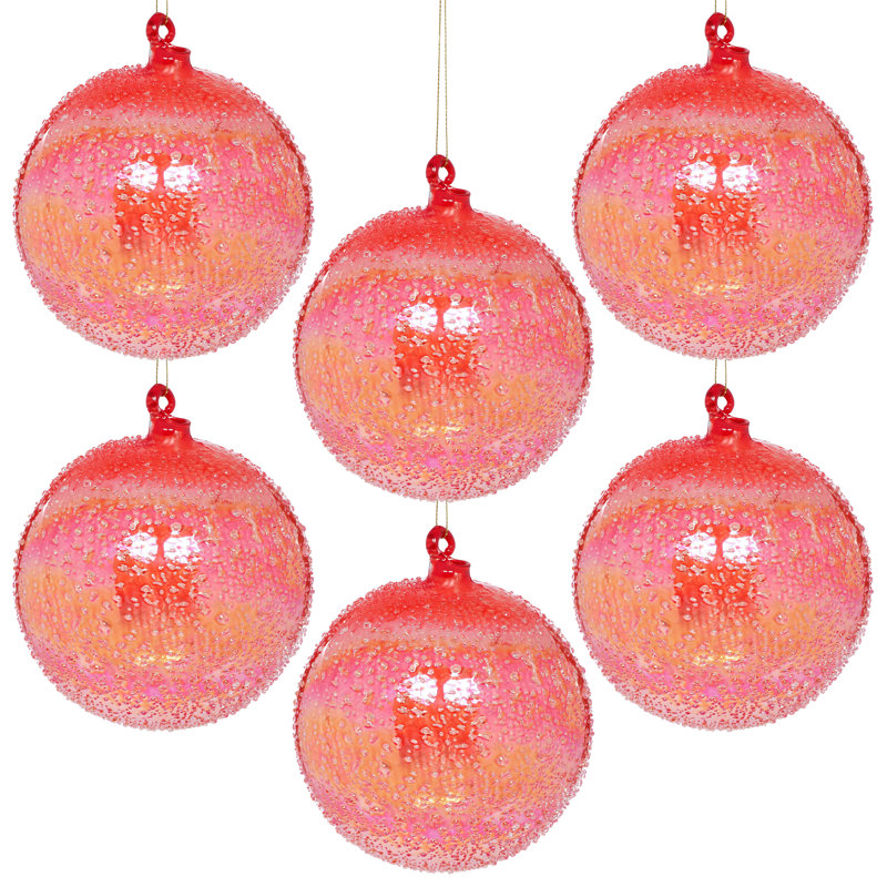 Sparkling Ombre Ornament, Small, 4.75 Inches