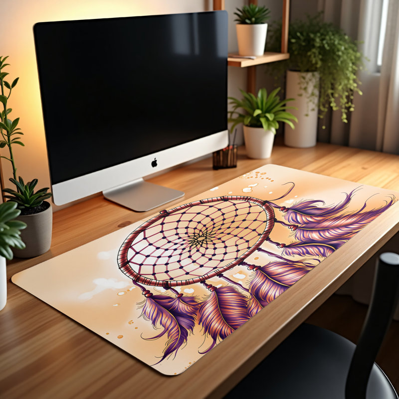 Polyester Desk Pad, 14.4x12.1