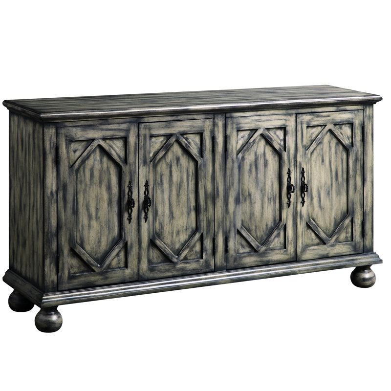 Armoire rustique grise avec amplement d'espace intérieur - Rangez facilement vos objets de style moderne et pratique