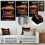 «Abstract Chic Typwriter» - Art mural en métal Pop Art-101153446