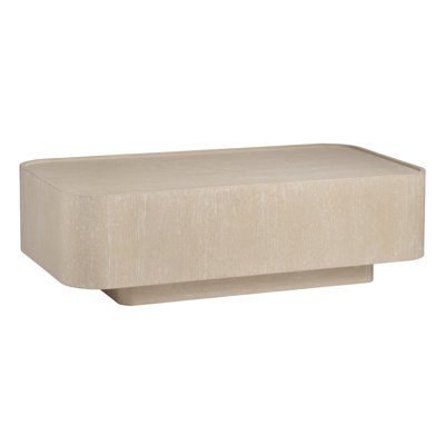 Callen 54 in. Rectangular Tan Solid Wood Cocktail Coffee Table