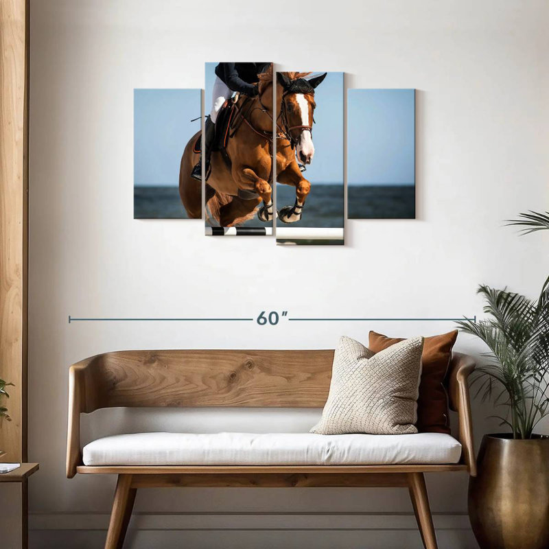 Sireci Equestrian, 27" H x 43" W