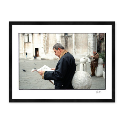 Morning Paper Print by Tim Klein