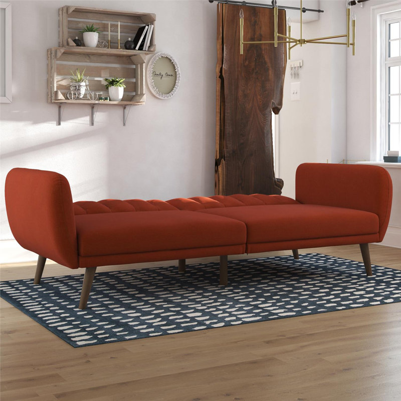 Gaugain 3 Seater Sleeper, Orange