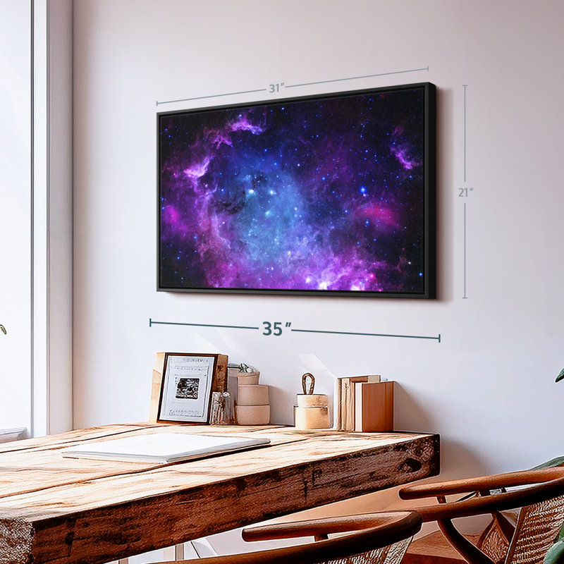 «Night Star Canvas Print», H 21 po x l 31 po