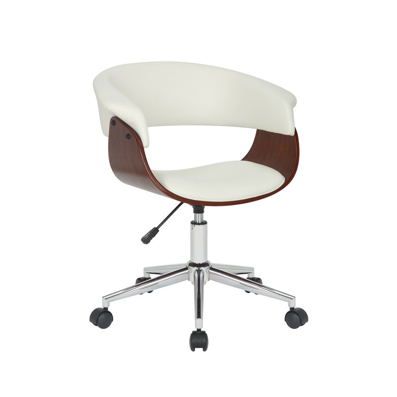 Rhodes Desk Chair, White