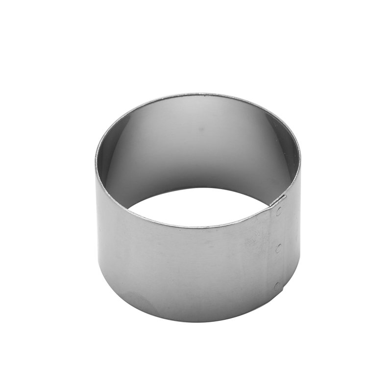 Echtwerk 4-teiliges Serviettenring-Set aus Edelstahl, Serviettenhalter, Serviettenschnallen, Universal, für Hochzeiten