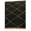 Tapis noir Nestor