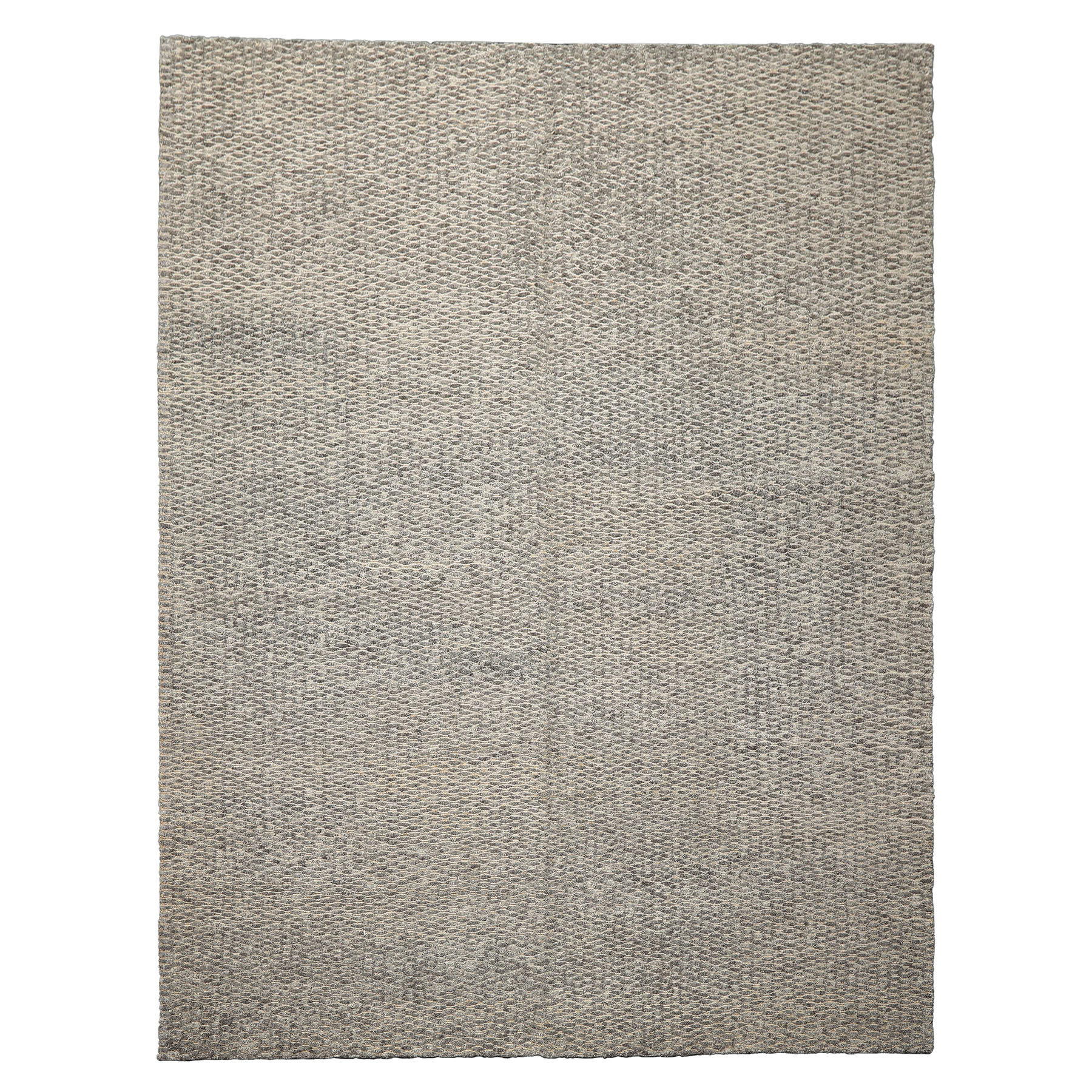 Hokku Designs 8'6''x11 Hand Knotted Wool & Jute Gray Tibetan ...