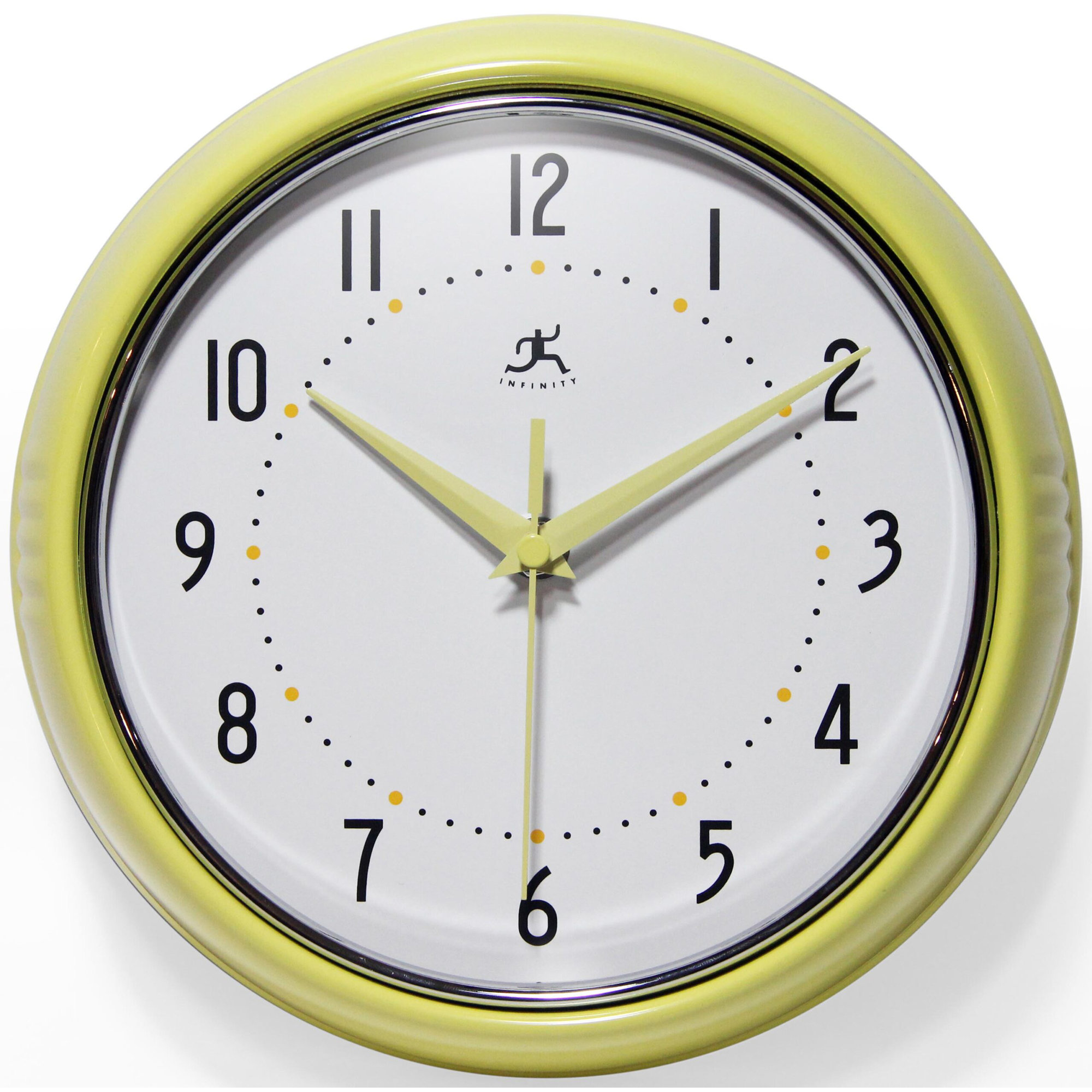Desdra Metal Wall Clock, Aura, Small