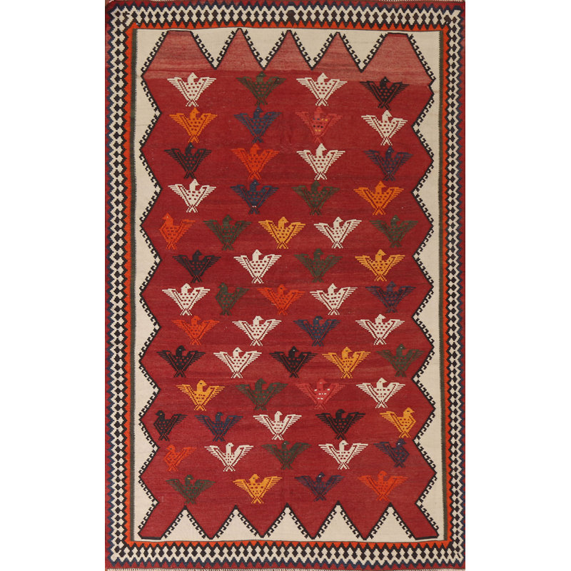 Tapis kilim animalier 5 x 7