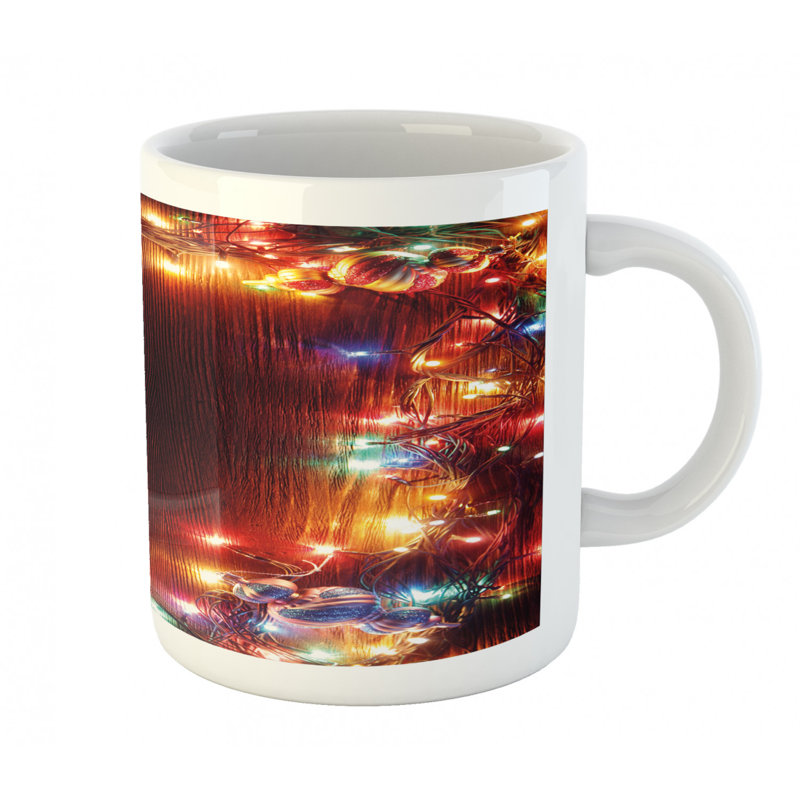 Grande tasse à café grunge hipster tinsel