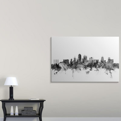 «Kansas City Skyline» par Francy, impression