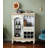 32.28" Silver Rectangular Solid Wood Wine Racks