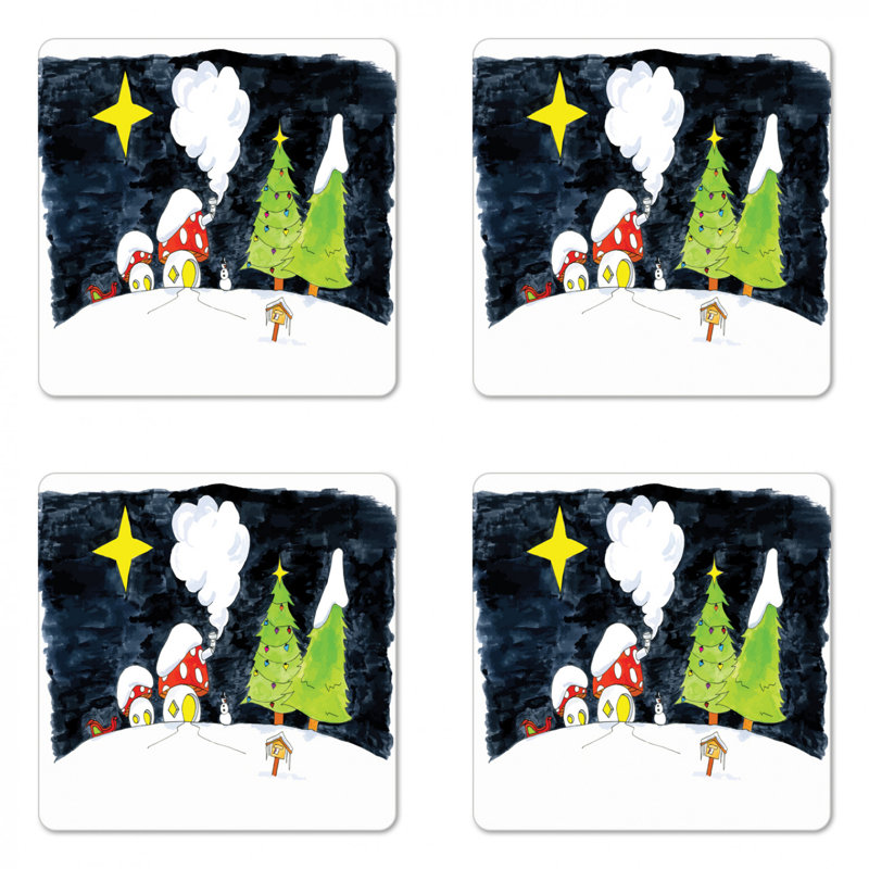 Sous-verre de noël