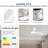 42 inch Low Profile Ceiling Fan with Light and Remote Control-1337375385-1337375386