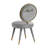 Velvet King Louis Back Side Chair-1334265445
