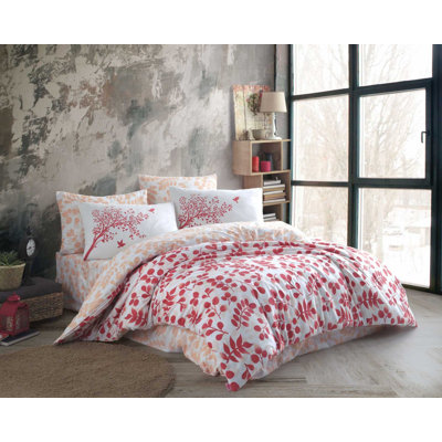 Cotton Floral Duvet Cover